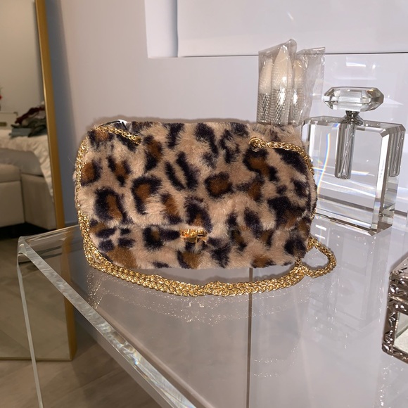 FASHION DRUG Handbags - *BRAND NEW* FASHION DRUG MINI SOFT LEOPARD BAG